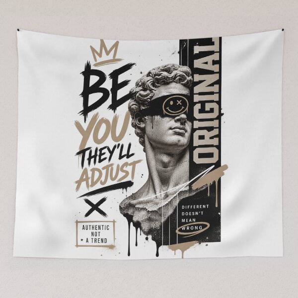 Item preview, Be You They'll Adjust – Original Streetwear Quote designed and sold by OddMuseLab.