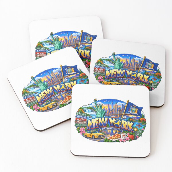 Item preview, New York Empire State Travel Doodle designed and sold by Awarrie.