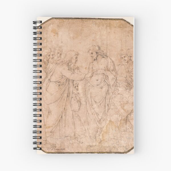 Item preview, The Doubting Thomas Renaissance Drawing designed and sold by artofuniverse.