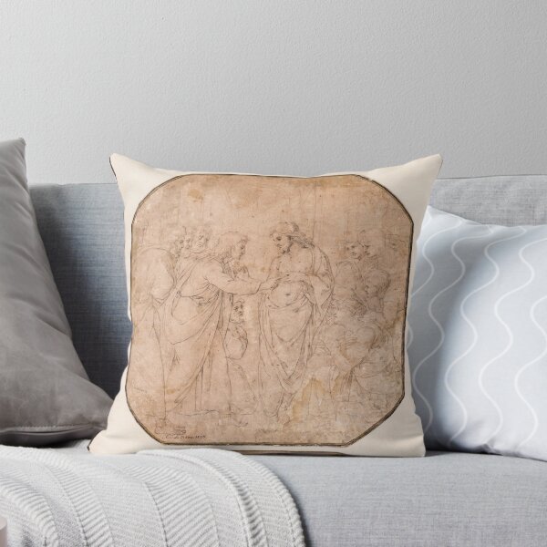 Item preview, The Doubting Thomas Renaissance Drawing designed and sold by artofuniverse.