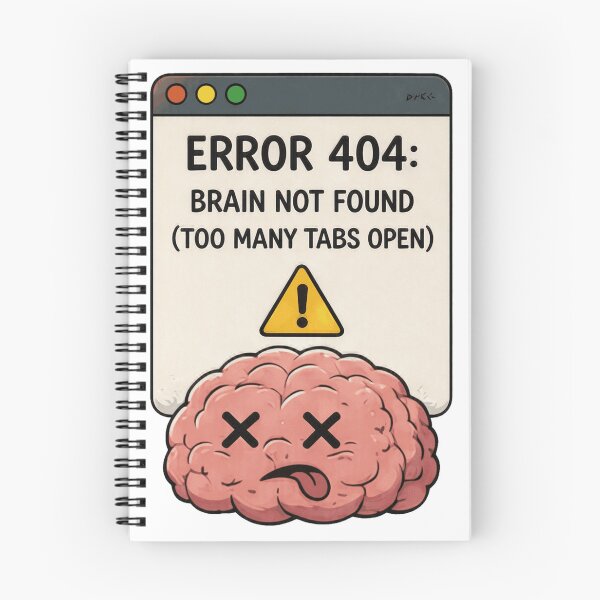 Item preview, My Brain Has Too Many Tabs Open designed and sold by francous03.
