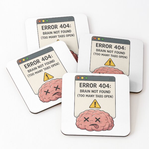 Item preview, My Brain Has Too Many Tabs Open designed and sold by francous03.