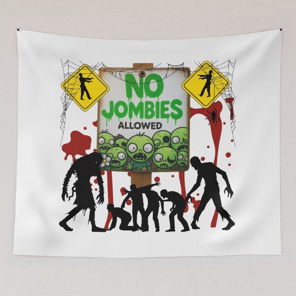 Item preview, No Jombies Allowed designed and sold by Heritage & Heart.