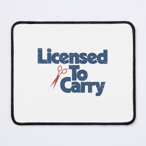 Item preview, Licensed to Carry – Funny Hairstylist Hairdresser Salon designed and sold by roartusa.