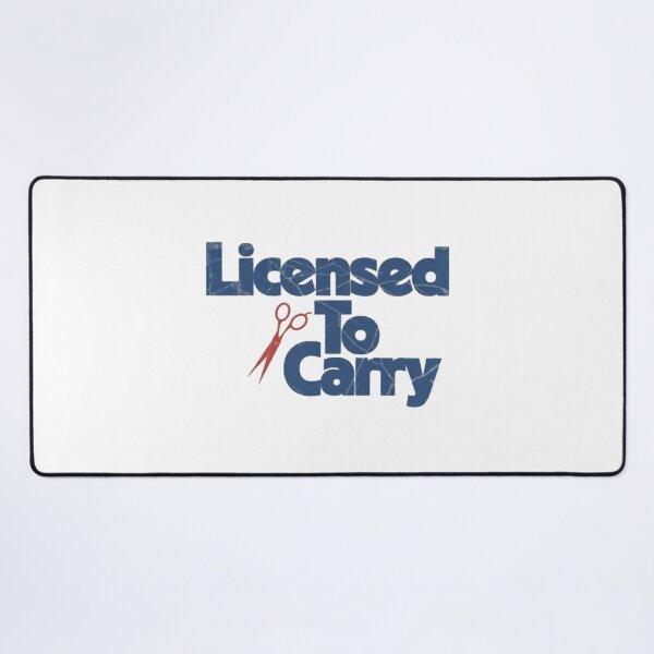 Item preview, Licensed to Carry – Funny Hairstylist Hairdresser Salon designed and sold by roartusa.