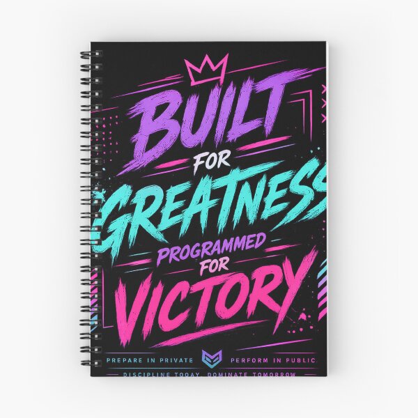 Item preview, Built for Greatness Victory Motivation designed and sold by LegendCourt.