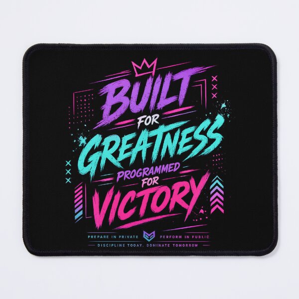Item preview, Built for Greatness Victory Motivation designed and sold by LegendCourt.