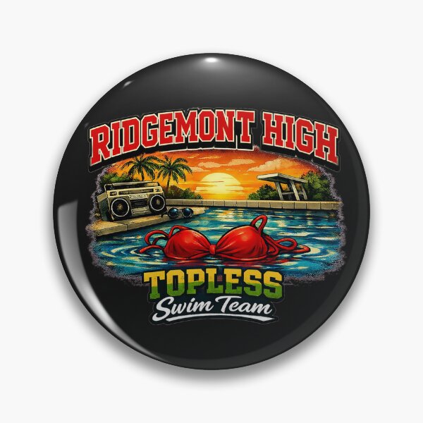Item preview, Ridgemont High Topless Swim Team - Pool designed and sold by Omaha Jones T-Shirts and More.