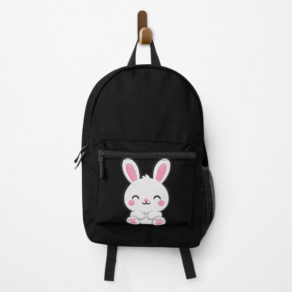 Item preview, Cute Bunny Embroidery Patch Illustration designed and sold by ColorSplash123.