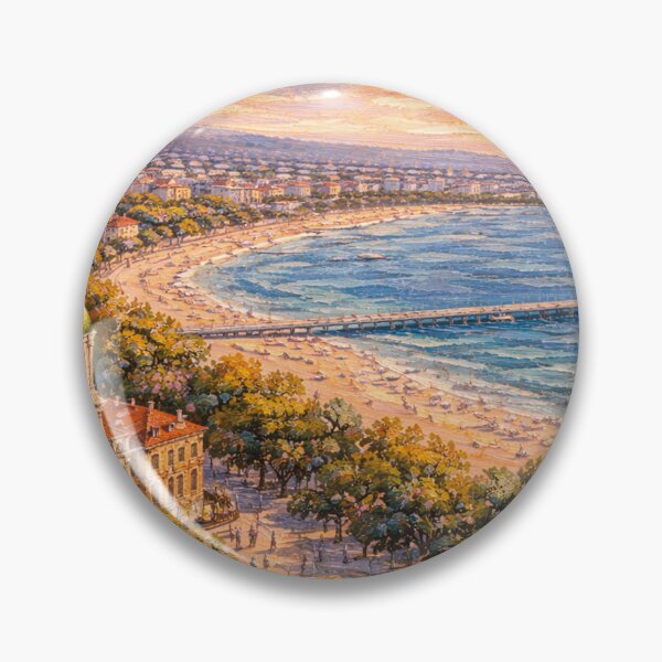 Item preview, A painting of Burgas, Bulgaria – A Beautiful City in Europe. designed and sold by GalleryKauffeld.