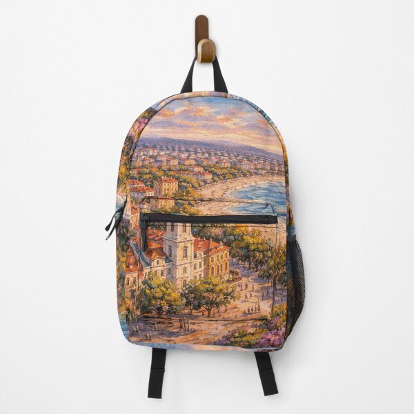 Item preview, A painting of Burgas, Bulgaria – A Beautiful City in Europe. designed and sold by GalleryKauffeld.
