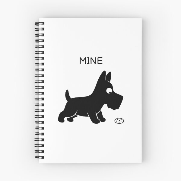 Item preview, Mine Funny Black Dog Sticker designed and sold by FUEGO & NOX.