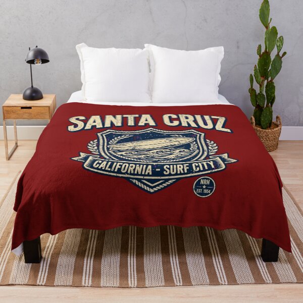 Item preview, Santa Cruz California Surf City Vintage Shield designed and sold by Normandy Road Heritage.
