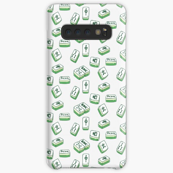 New - Mahjong green tiles Mah Jong game tile Samsung Galaxy Snap Case