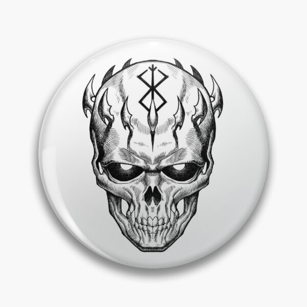Item preview, Dark Warrior Skull designed and sold by Mr-MC-kitty.