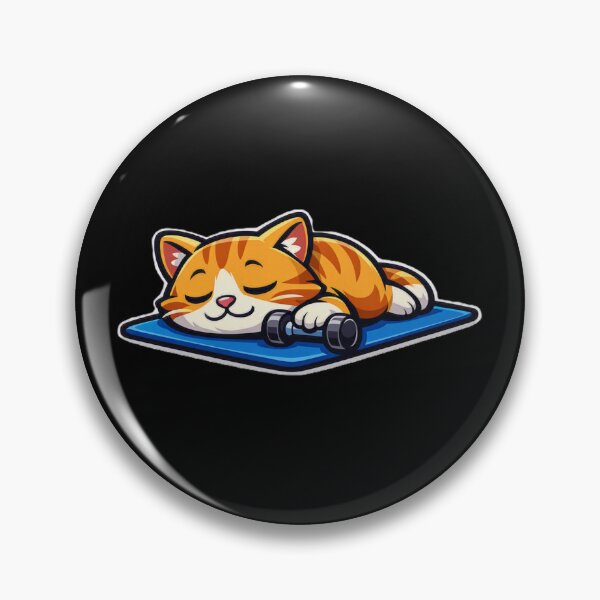 Item preview, My Trainer Says I Have Potential For Napping Funny Cat – Sarcastic Gym Cat Lover Design designed and sold by AYACHI90.