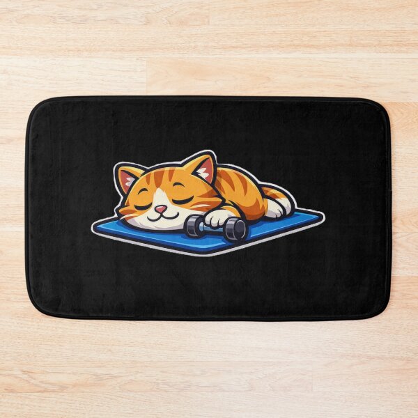 Item preview, My Trainer Says I Have Potential For Napping Funny Cat – Sarcastic Gym Cat Lover Design designed and sold by AYACHI90.