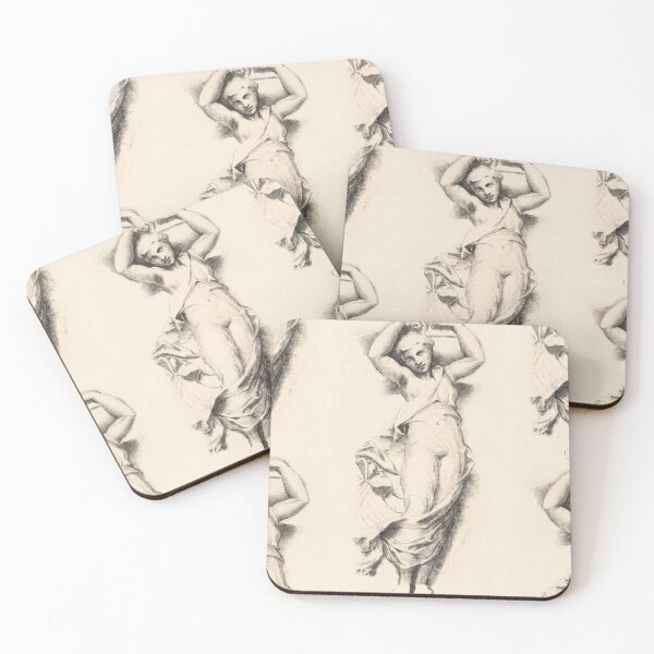 Item preview, Draped Classical Female Figure Study designed and sold by artofuniverse.