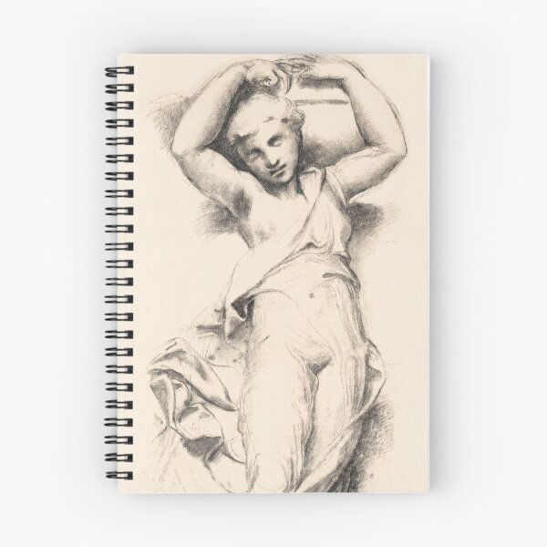 Item preview, Draped Classical Female Figure Study designed and sold by artofuniverse.