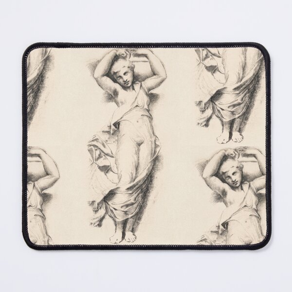 Item preview, Draped Classical Female Figure Study designed and sold by artofuniverse.