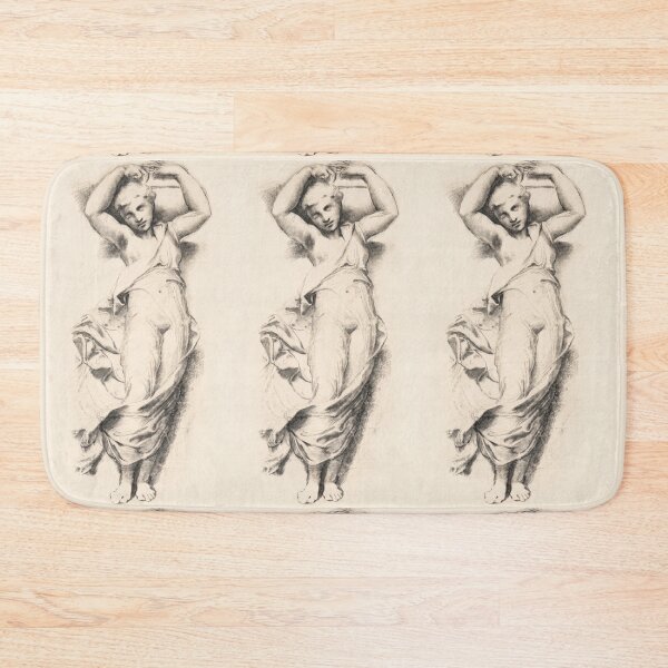 Item preview, Draped Classical Female Figure Study designed and sold by artofuniverse.