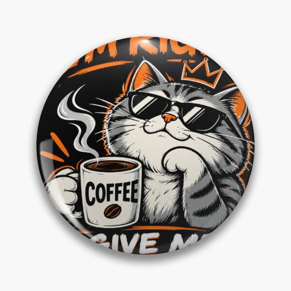 Item preview, Of Course I’m Right Give Me Coffee T-Shirt – Funny Coffee Lover Graphic Tee designed and sold by Artimax-Studio.