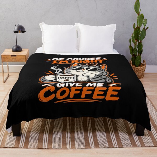 Item preview, Of Course I’m Right Give Me Coffee T-Shirt – Funny Coffee Lover Graphic Tee designed and sold by Artimax-Studio.