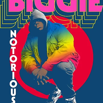 Artwork thumbnail, Colorful Jacket Rapper Portrait by nubeautiful33