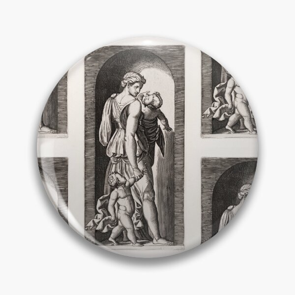Item preview, Classical Mother and Children in Niche designed and sold by artofuniverse.