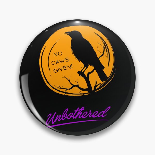 Item preview, Unbothered Moonlight Crow designed and sold by threadsjam.
