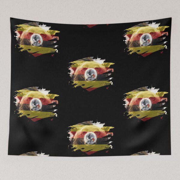 Item preview, Uganda Flag & Bear - Ugandan Pride Design designed and sold by ockshirts.