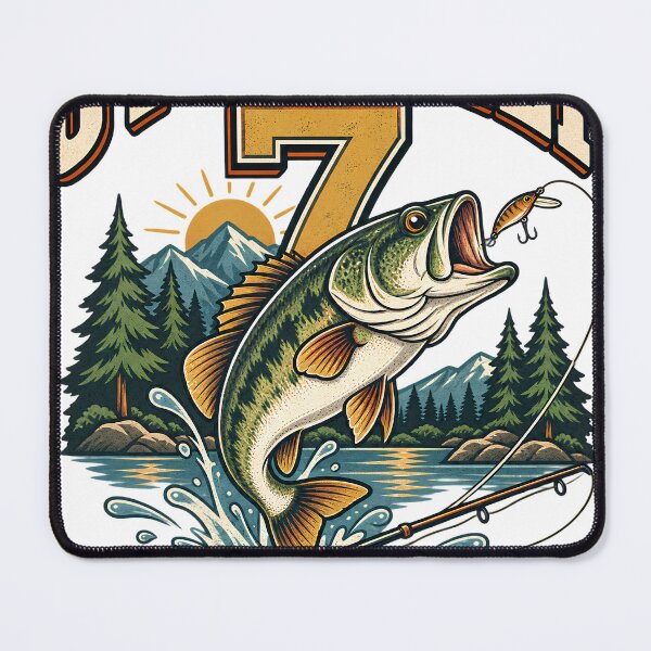 Item preview, 7 Year Old Fishing , O'fishally 7 Years Old Fishing 7th Birthday Boys Kids, Fisherman Birthday Gift, Fishing Graphic Tee designed and sold by OUICHA.