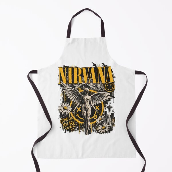 Item preview, Nirvana Come As You Are Vintage Rock Band Grunge In Utero T-Shirt designed and sold by konfikkonfik.