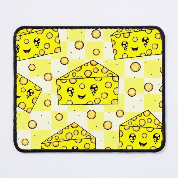 Item preview, Cute Kawaii Cheese Food Pattern Illustration designed and sold by suha-art.