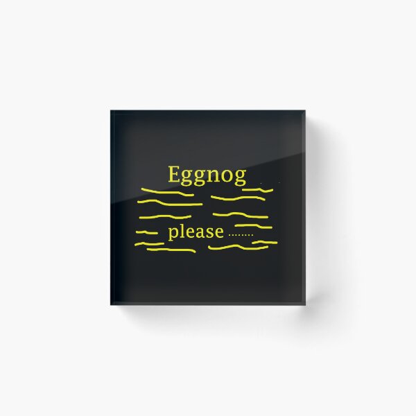 Item preview, Eggnog Please designed and sold by EllieBussau.