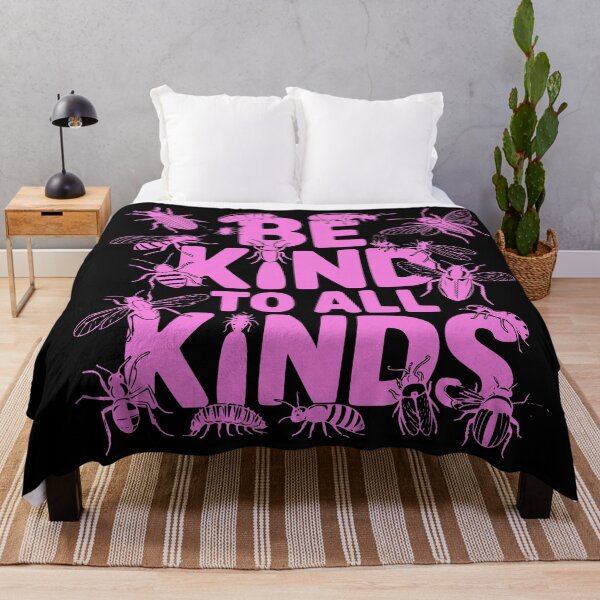 Item preview, Vintage Be Kind to All Kinds Bugs Entomology Entomologist designed and sold by Colorfulman.