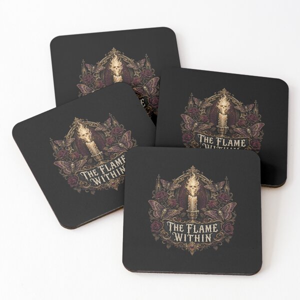 Item preview, The Flame Within – Dark Baroque Fire Gothic Art designed and sold by Uglyandcute.