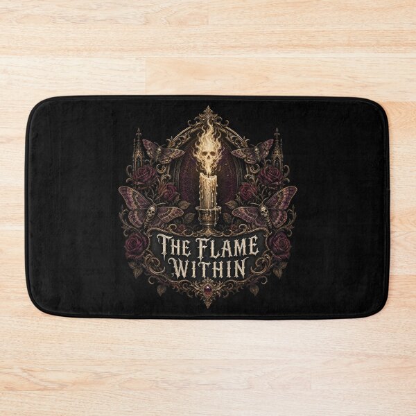 Item preview, The Flame Within – Dark Baroque Fire Gothic Art designed and sold by Uglyandcute.