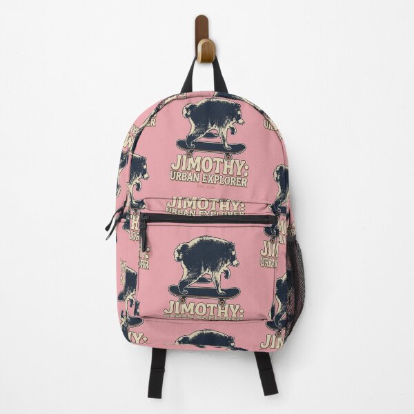 Item preview, Jimothy Urban Explorer Skateboarding Raccoon designed and sold by TshirtInk.
