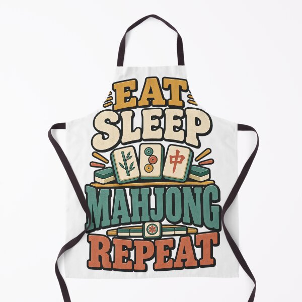 Item preview, Funny Mahjong Player , Eat Sleep Mahjong Repeat, Chinese Tile Game Players Gift, Mahjong Lover Graphic Tee designed and sold by OUICHA.