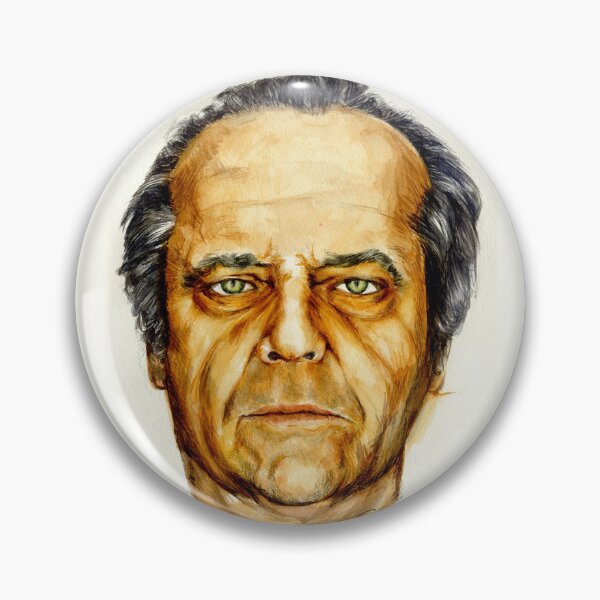 Item preview, Jack Nicholson in watercolor painting designed and sold by Sang Oh.