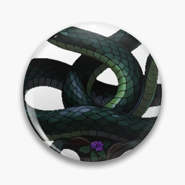 Item preview, Poison Garden Snake Coiled Around Mandrake Root designed and sold by IllumeInk.