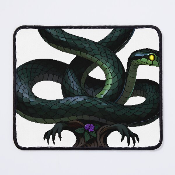 Item preview, Poison Garden Snake Coiled Around Mandrake Root designed and sold by IllumeInk.