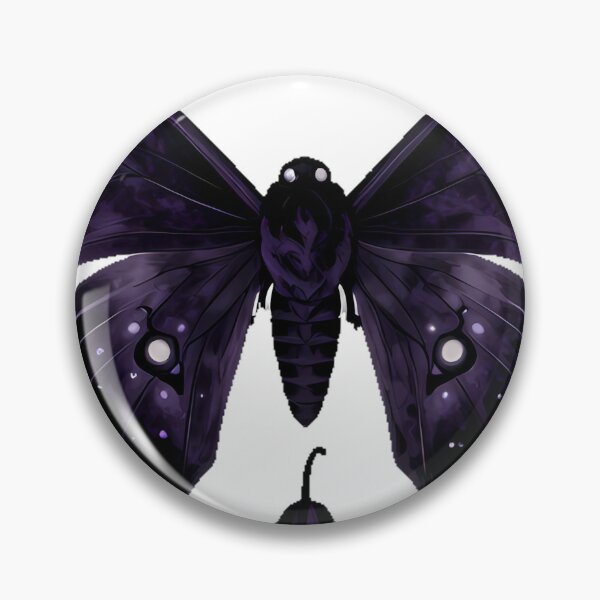 Item preview, Poison Garden Moth with Belladonna Wings designed and sold by IllumeInk.