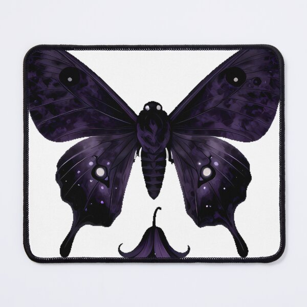 Item preview, Poison Garden Moth with Belladonna Wings designed and sold by IllumeInk.
