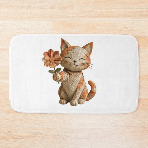 Item preview, Origami Newspaper Cat Holding  designed and sold by Snurly.