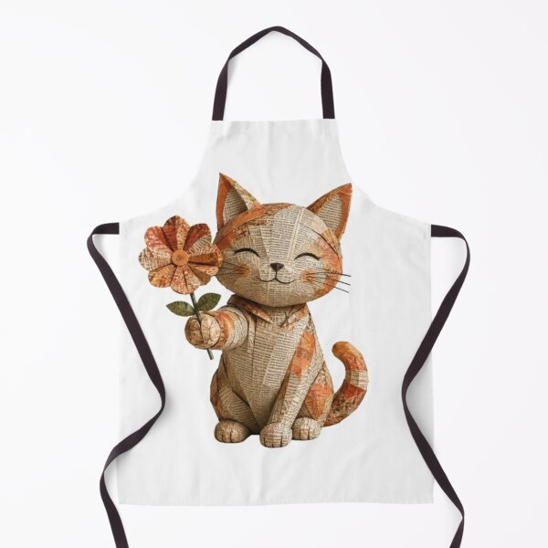 Item preview, Origami Newspaper Cat Holding designed and sold by Snurly.