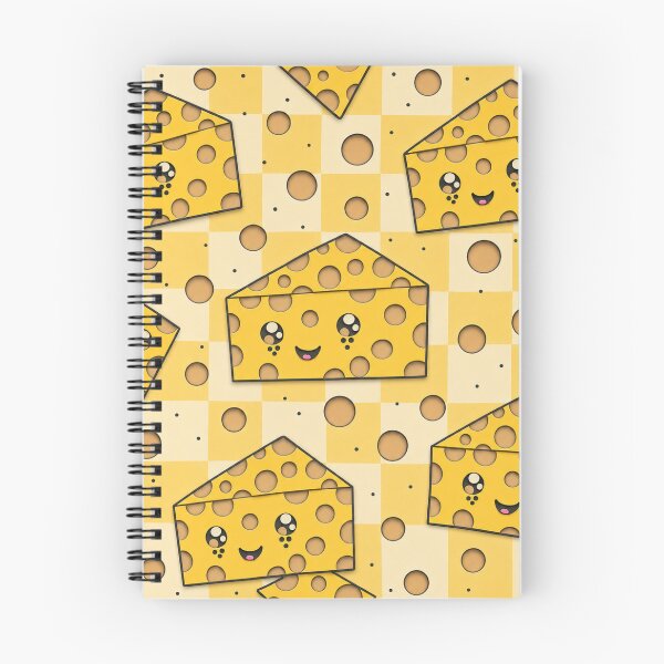 Item preview, Cute Kawaii Cheese Food Pattern Illustration designed and sold by suha-art.