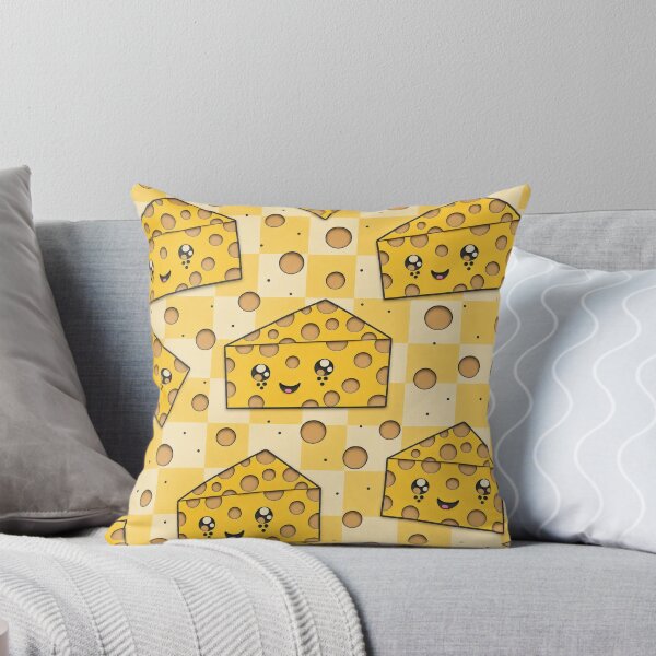 Item preview, Cute Kawaii Cheese Food Pattern Illustration designed and sold by suha-art.
