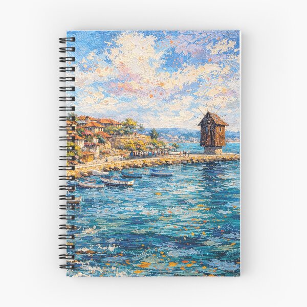 Item preview, A painting of Nesebar, Bulgaria – A Beautiful City in Europe. designed and sold by GalleryKauffeld.